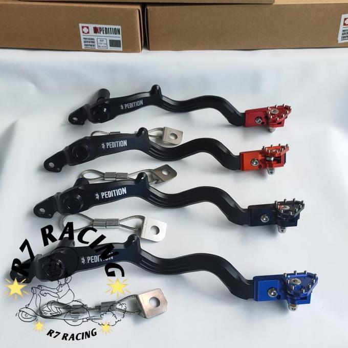 pedal rem lipat expedition full cnc Crf 150 | Tuas Rem expedition crf