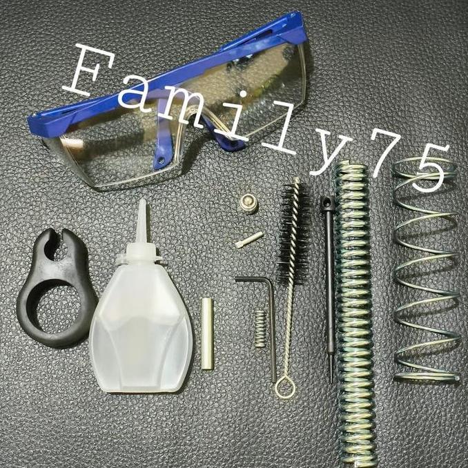 Ramset gun panjang Alat tembak paku beton baja Pistol Mesiu paku Nails