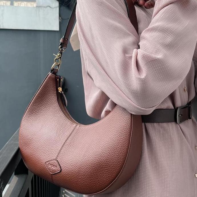 Pepari Leather Tas Kulit Sapi Halfmoon PA - 146