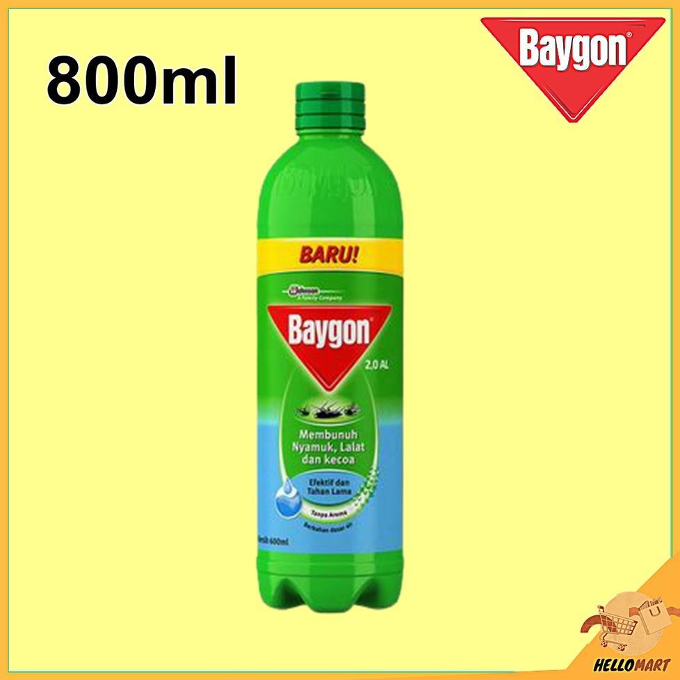 Original Baygon Cair Isi Ulang 800Ml / Baygon Cair Refill Anti Nyamuk / Hellomartid