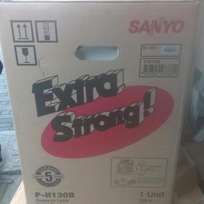 Pompa Air Sanyo 125Watt Pompa Sanyo Ph130B