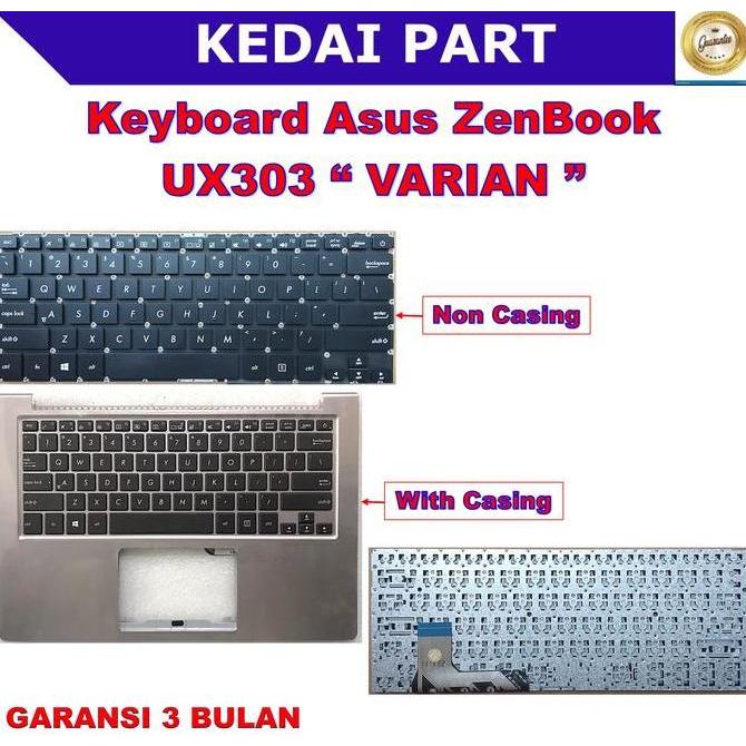 NEW Keyboard Asus ZenBook UX303 UX303ln UX303u UX303ua UX303ub U303 U303L