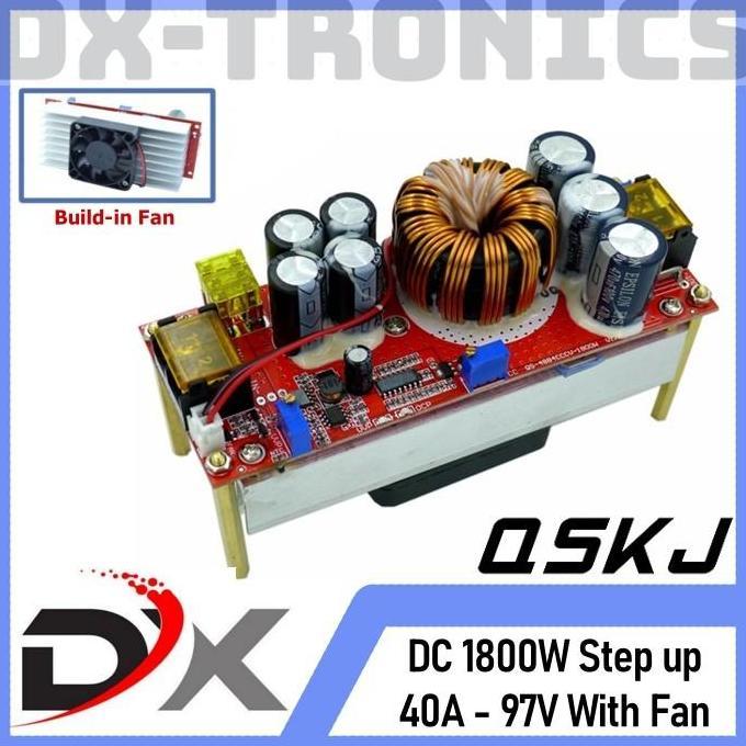 High Power DC-DC Step Up Boost Module Stepup Converter 1800W 40A              DX-Tronics