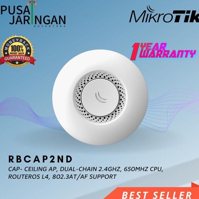 Mikrotik RBcAP2nD Wireless Indoor Mesin Adaptor