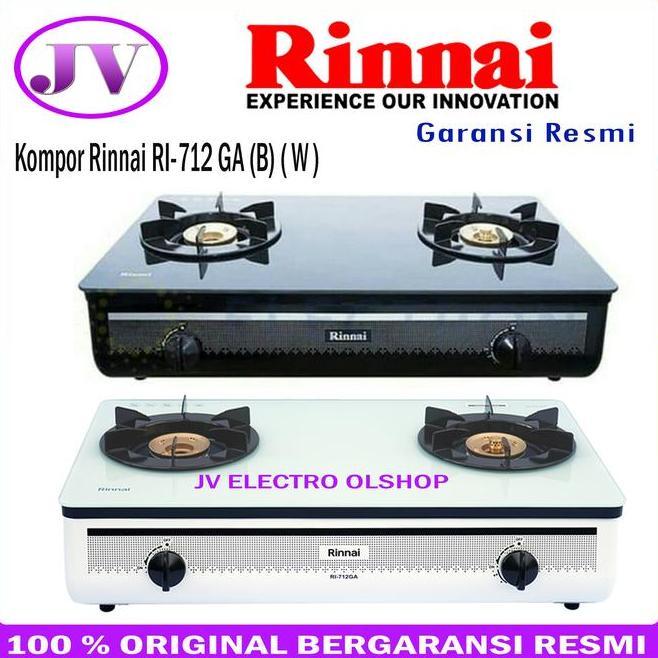 Kompor Rinnai 2 Tungku Ri 712 Gab Kompor 2 Tungku Kaca Rinnai