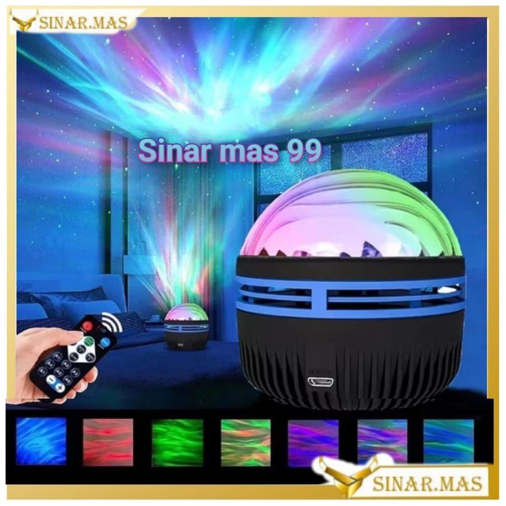 Discount lampu proyektor aurora  mini  lamp lampu galaksi aurora mini lampu tidur aurora  Q6