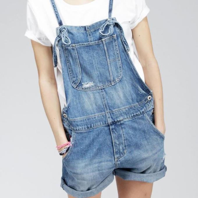 MURAH LEBAY Ninety Degrees Short Overall A01 Series Light Blue 41A01D3LL MURAH LEBAY