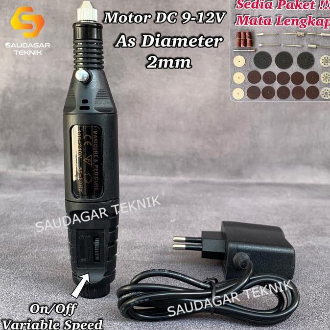 Destrifamel - Mesin Bor Mini Grinder Bor Tuner Mini Bor Ukir Grafir Poles Potong