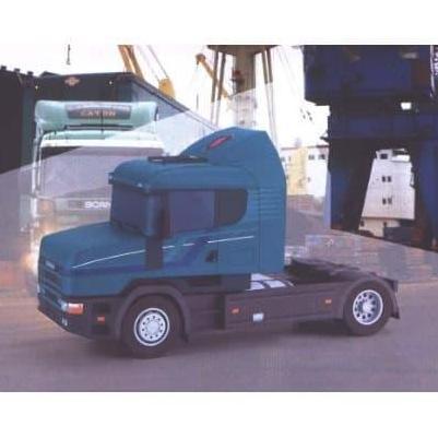 (Mainan Kertas) DIY Papercraft Kendaraan Scania T144 Truck