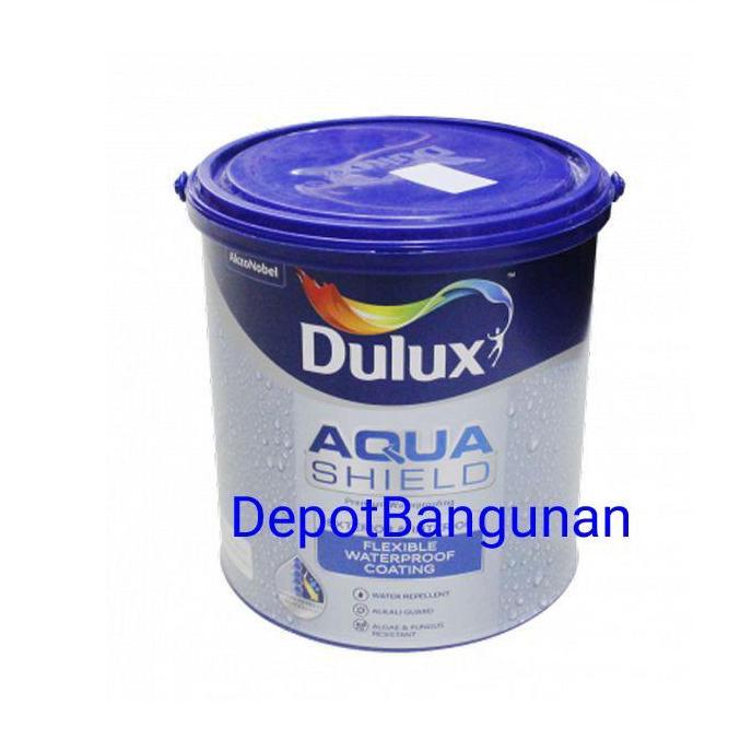 Handiknastujuh - Cat Tembok Dulux Aquashield Waterproofing Exterior Ready Mix 1 Kg
