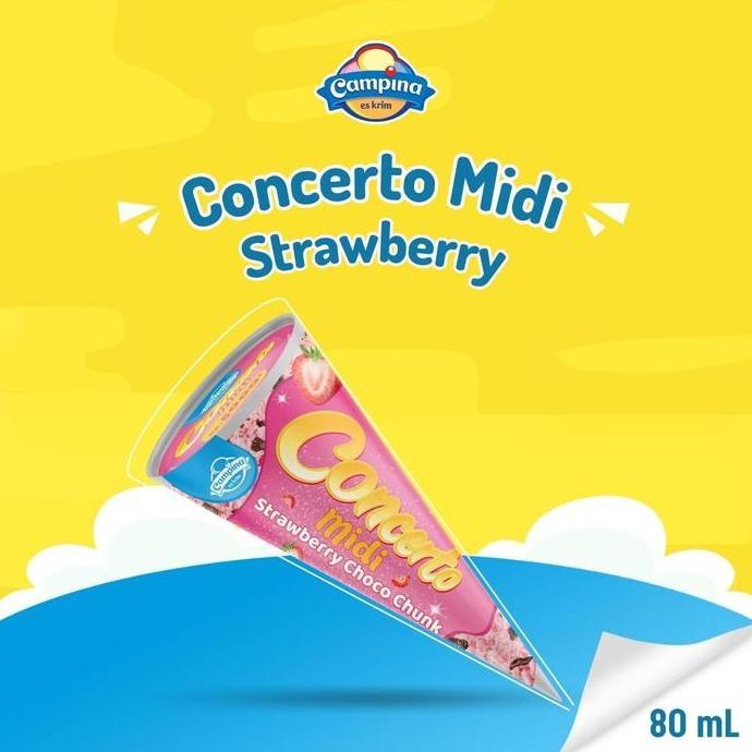 Torta- Campina Concerto Midi - Es Krim