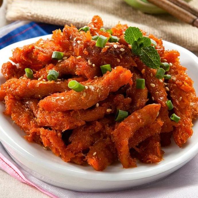 Dryfood- Hwangtaechae Dried Pollack 100Gr Korea/ Ikan Kering Pollack