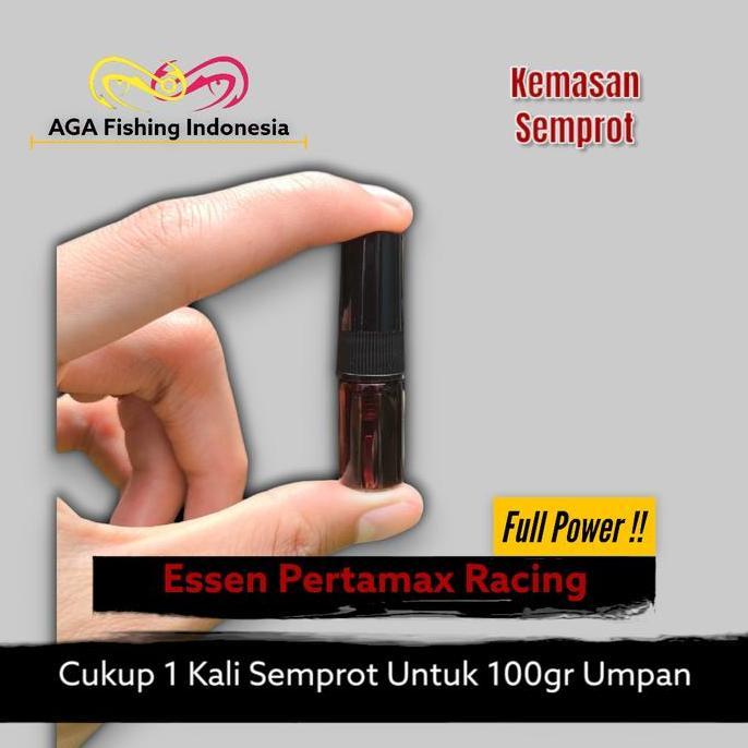 Jaaminkwalitas- Essen Semprot Pertamax Racing Campuran Umpan Pancing Ikan Ml