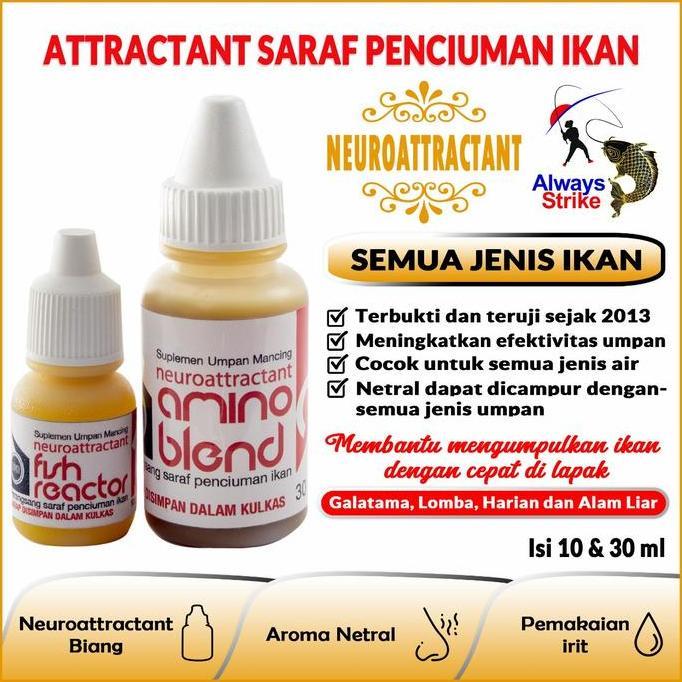 Neuroattractant Booster Anti Galau Segala Jenis Umpan Mancing