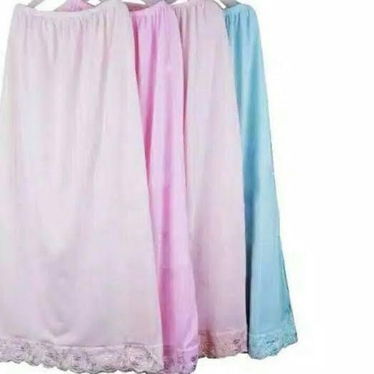 OOTD 3 pcs Androk panjang rok dalaman wanita androk meksi OOTD