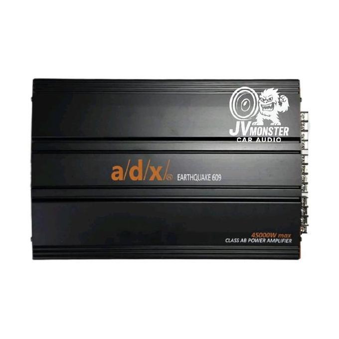 Promo ADX Power Amplifier EARTHQUAKE 609 45000W 4 Channel Mosfet Bass Jedag-jedug & Treble Tajam Sub