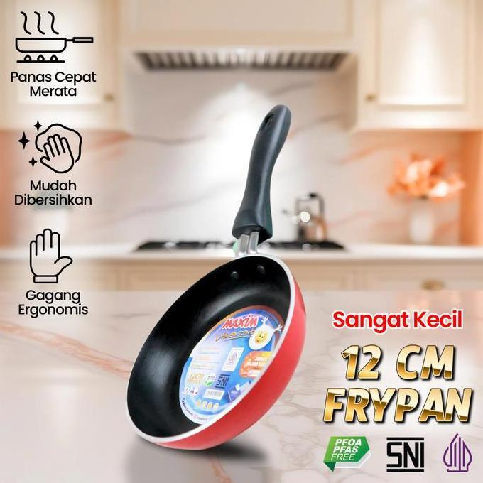 Stufato- [Aff5] Maspion Maxim Frypan Maspion Maxim Valen Tino 12-26Cm, Neostone Ceramic 20-28Cm, Aur