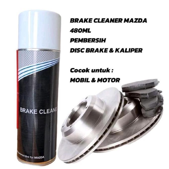 mamduhsikar77 - brake part cleaner cairan pembersih kampas rem original mazda threebond 480ml mobil 