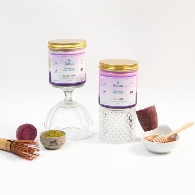 Solaa Probiotics Greek Yogurt Ube Series Halal