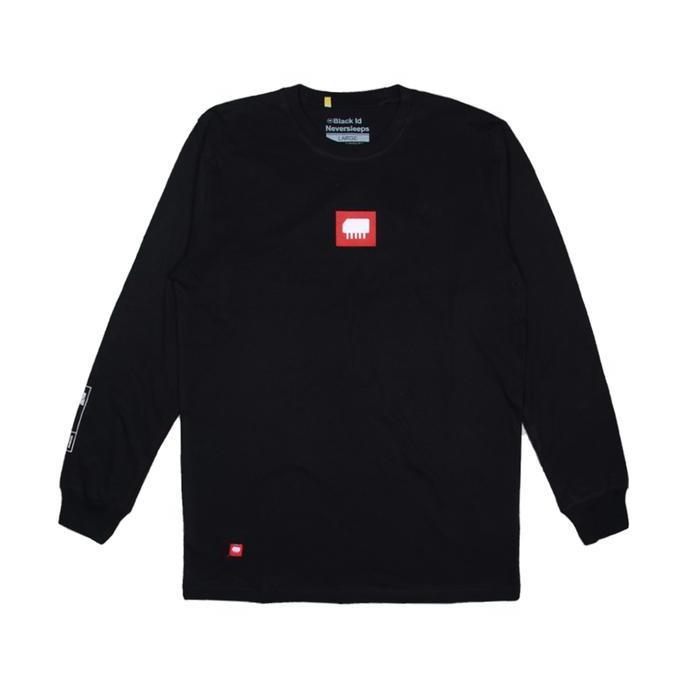 Uomo- Black Id - Limited Edition Longsleeve Logo Mnt