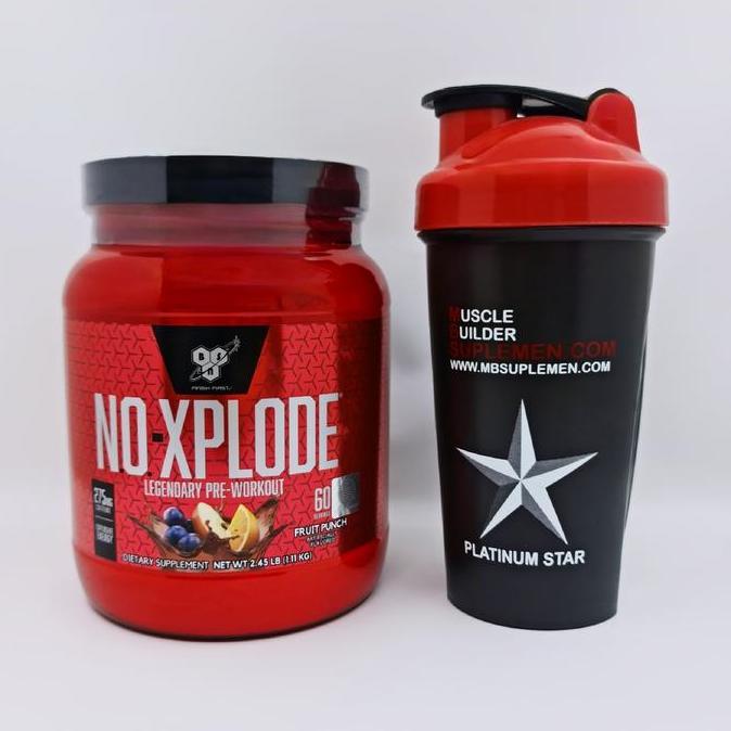 Cod,Bisaaja- No Xplode Bsn 60 Servings N.O. Explode Pre Workout 60Servings Serv Serving Suplemen Keb