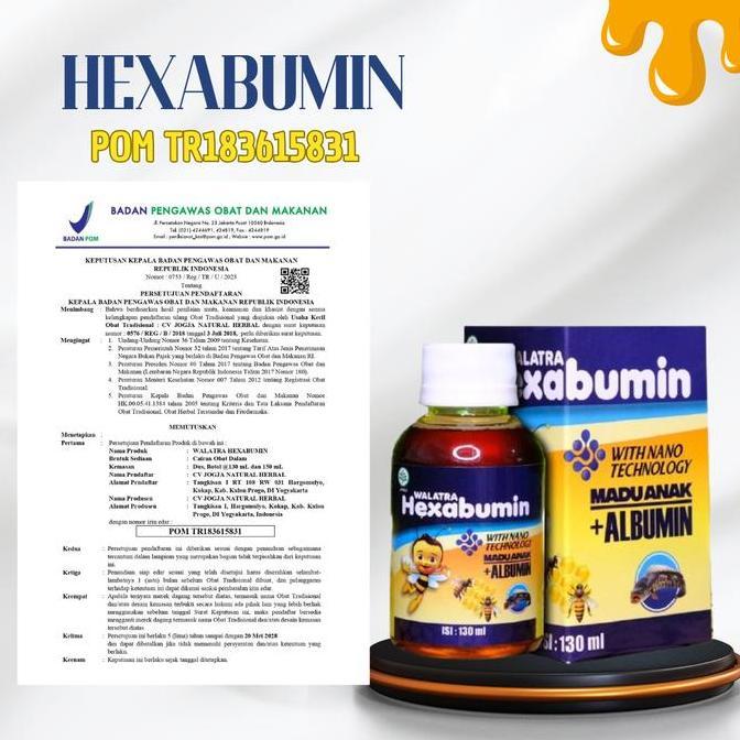 Zerox- Hexabumin - Untuk Anak Telat Tumbuh Gigi Dan Membantu Mempercepat Pertumbuhan Gigi, Meredakan