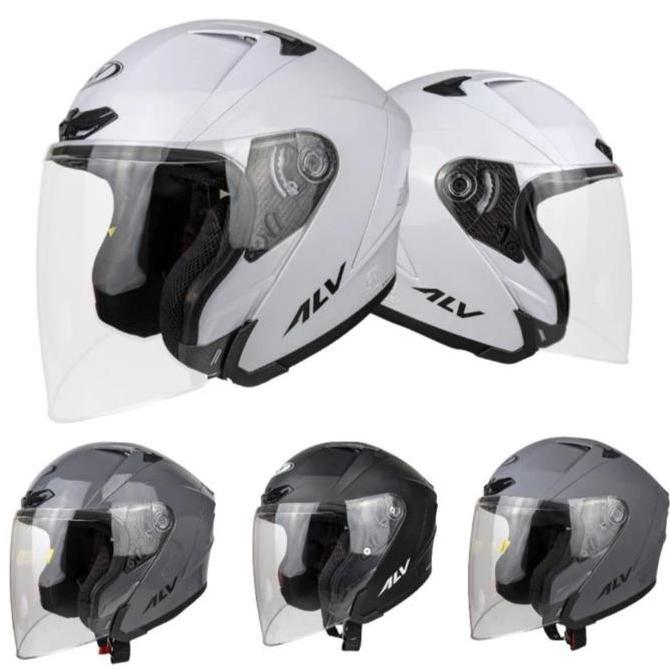 HELM HALF FACE ALV ULTRON / HELM ALV ULTRON SOLID / HELM ALV ULTRON WARNA POLOS |