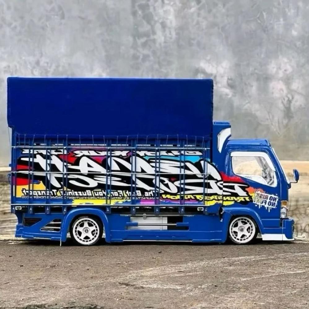 Terlaris Miniatur Truk Oleng Kayu Tahan Banting Kualitas Juara