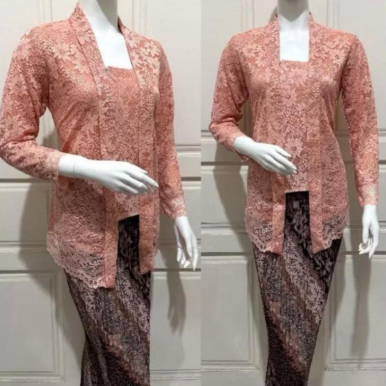 Grosir Set Kutu Baru Brokat - Kebaya Kutu Baru Modern - Kebaya Wisuda - Kebaya Modern - Brokat