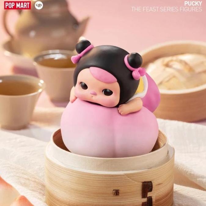 HOT SALE POP MART PUCKY THE FEAST - PUCKY FEAST FIGURE TERMURAH