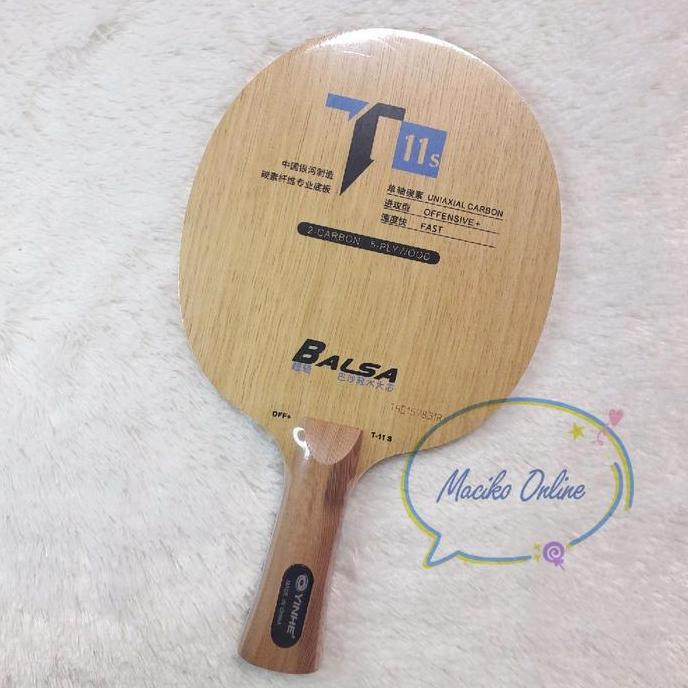 BEBAS ONGKIR - Yinhe T11 s~Kayu Bet Pingpong Tenis Meja Yinhe T11s
