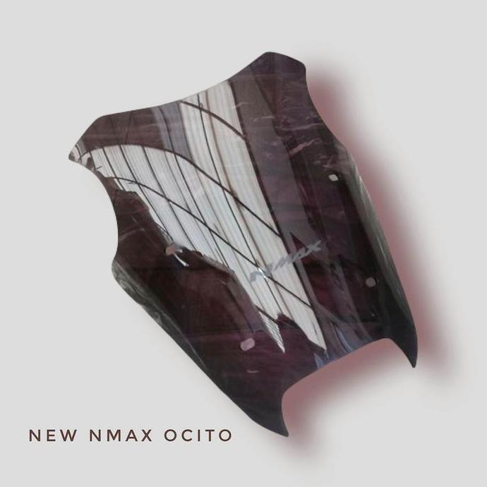 VISOR NMAX 2020 2021 OCITO BENING DAN SMOKE - WINDSHIELD MOTOR MOTORCYCLE NMAX  155 TERMURAH