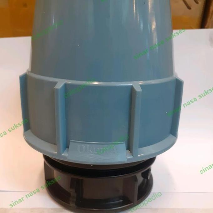 End Cap HDPE 21/2" Inch 75mm Dop pipa HDPE / END CAP