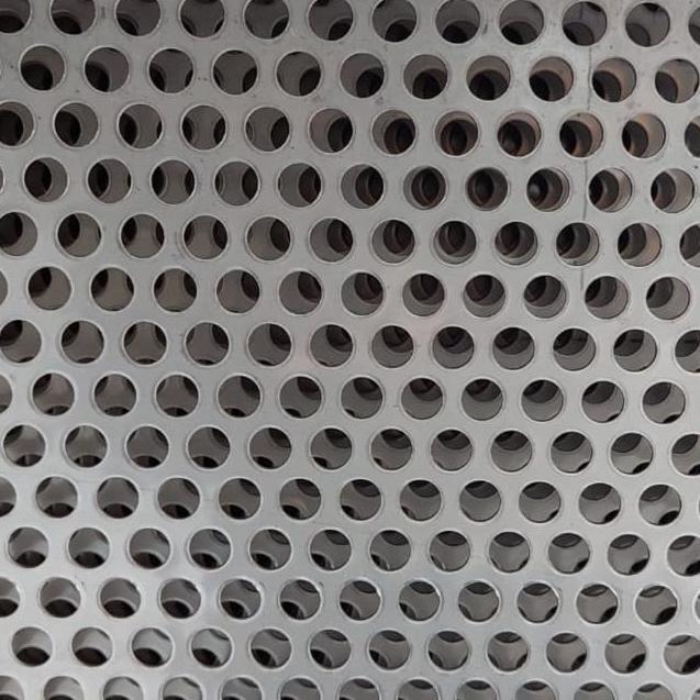Plat Lubang Stainless Tebal 1,5mm Lubang 8 Pesanan Custom