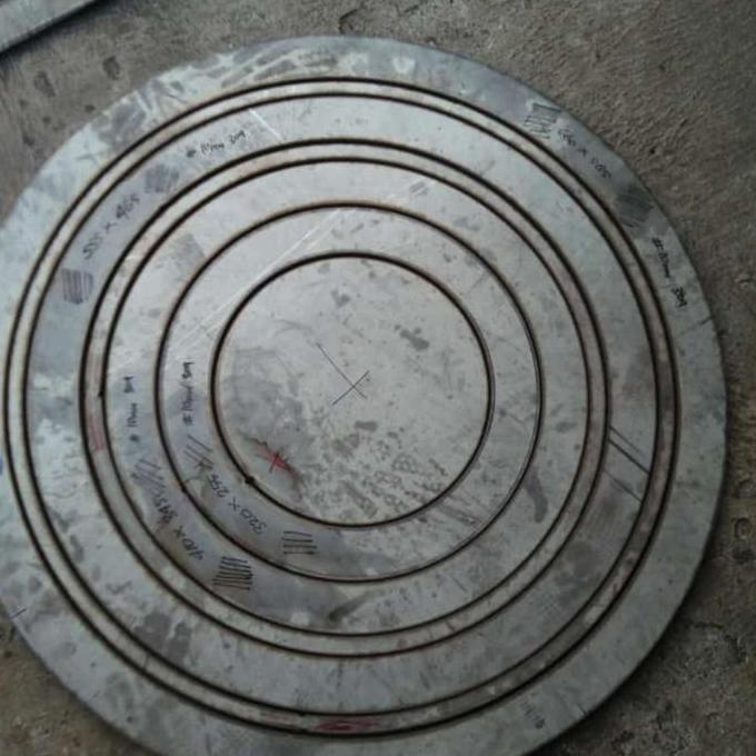 plat bulat stainless 304 tebal 2mm