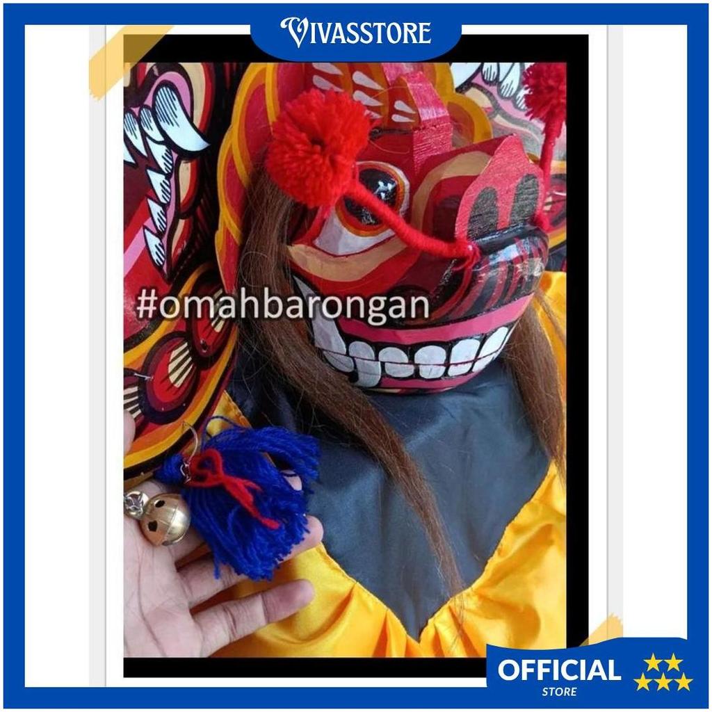 Barongan Anak Spons Jumbo Devil Naga Pedang Kucingan Kayu Premium GP