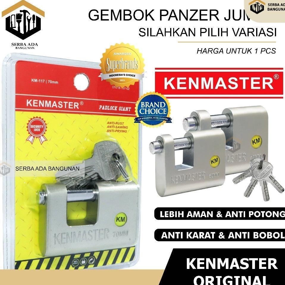 Sab Gembok Panser Panzer Anti Maling Anti Potong Jumbo 60Mm 70Mm / Rumah Toko Gudang Gerbang / Berat