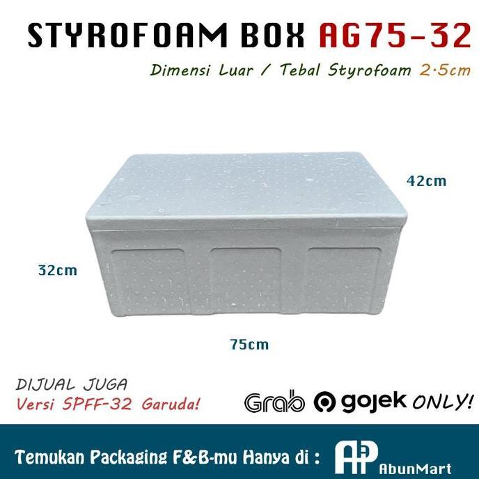 Styrofoam Box AG75 (75x42x32)
