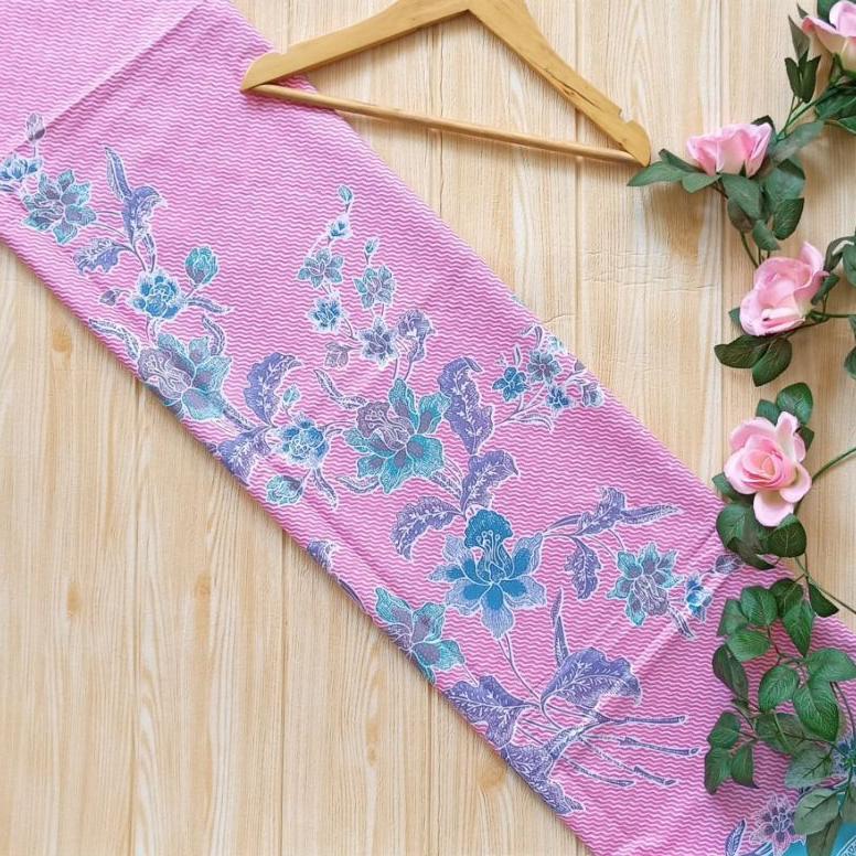 Termurah Kain Batik Primis Ncim Kain Batik Pastel Soft Kain Batik Katun Pekalongan Kain Batik Kebaya