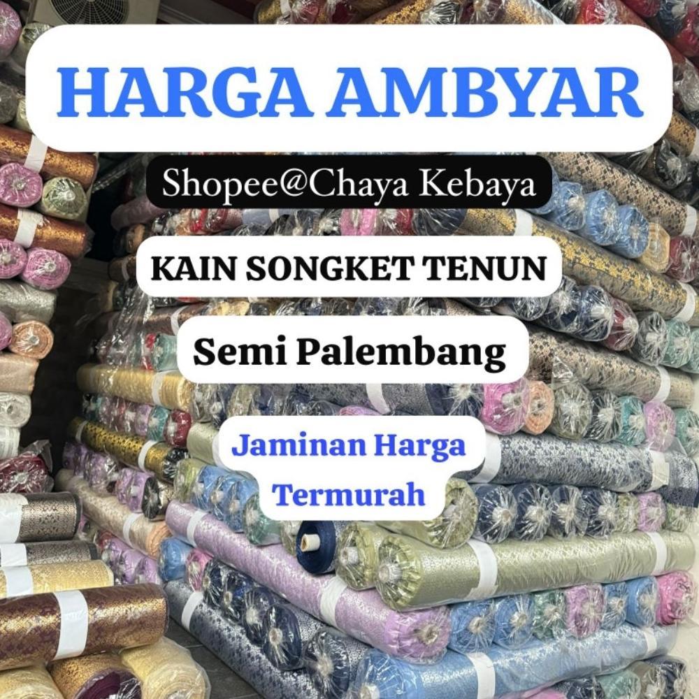 Premium Kain Songket (Vol=2). Bahan Songket. Songket Tenun. Bakal Songket / Kain Rok. Songket Melayu
