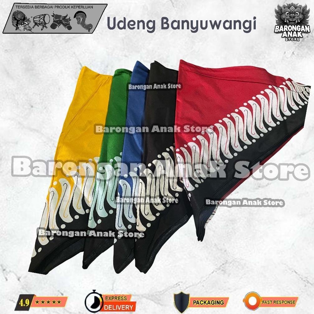 Barongan Anak Store Udeng Banyuwangi Bentuk Segitiga Siap Meluncur