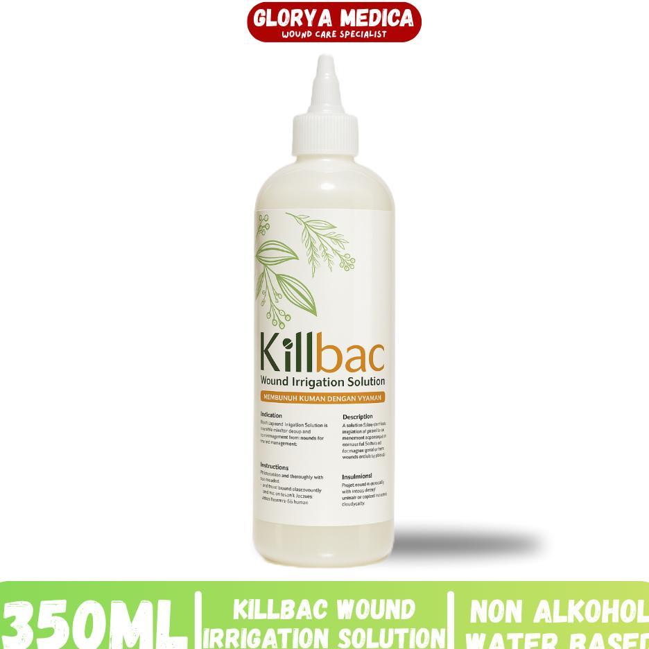 Killbac 350Ml Cairan Pembersih Luka / Killbac Cairan Pembersih Luka