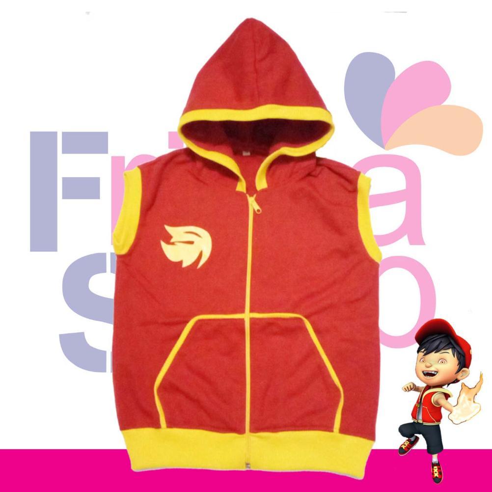 rompi kostum boboiboy api stokready