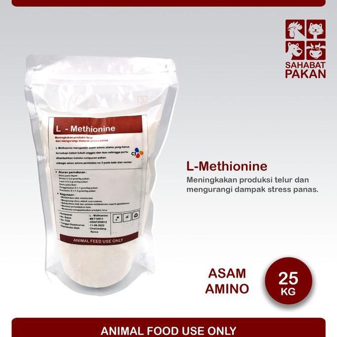 Methionine Asam Amino Campuran Pakan Ternak Meningkatkan Produksi