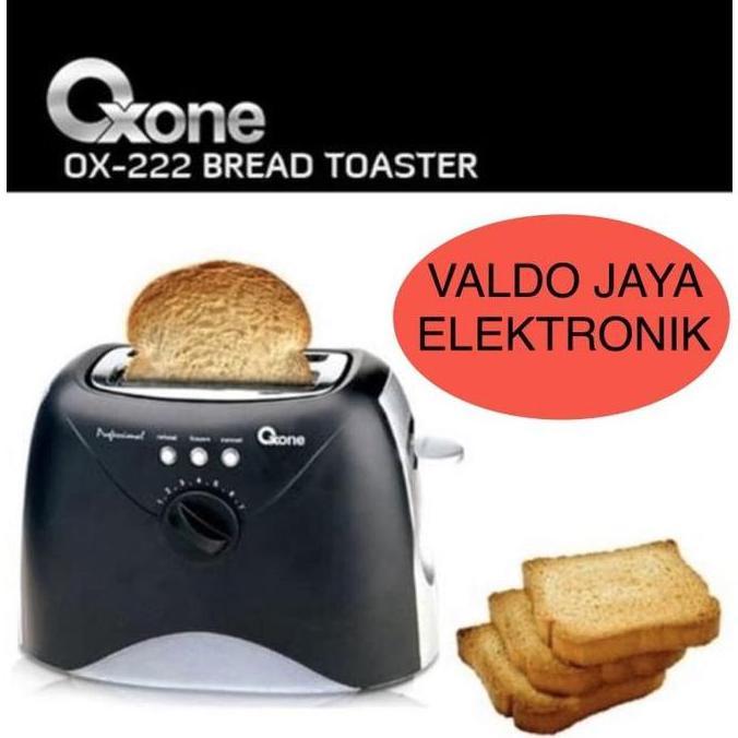 BEBAS ONGKIR - OXONE OX222-Pemanggang Roti/Bread Toaster/Pop Up Toaster Oxone ASLI