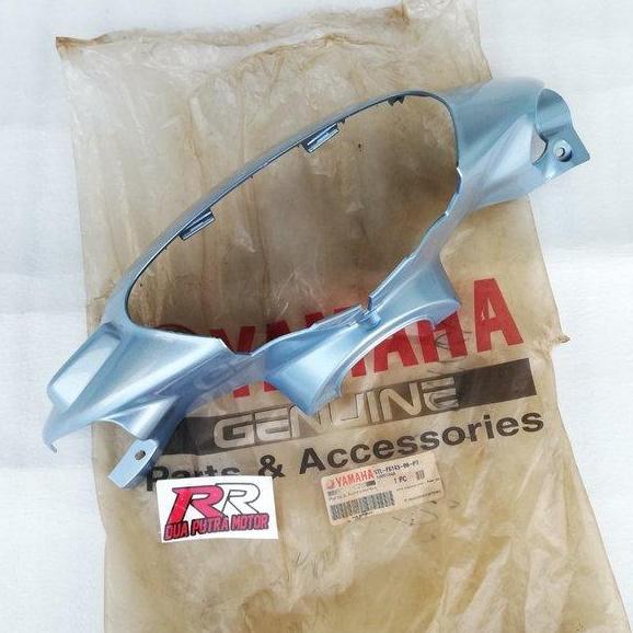 cover batok kepala pala lampu depan orinal ori yamaha mio sporty lama old 5TL biru muda langit telor