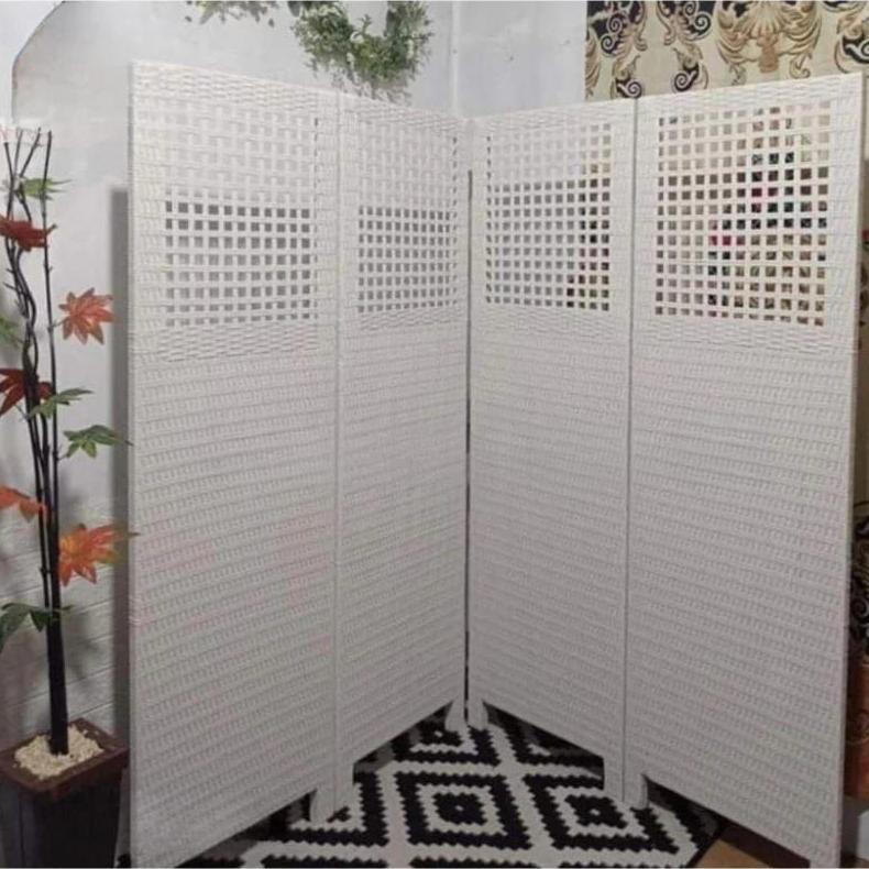 Sketsel Ruangan Rotan Sintetis Lubang pintu 4