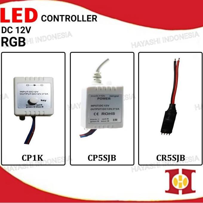 Kontroler Led Rgb Dc12V Controller Led Strip Terbatas
