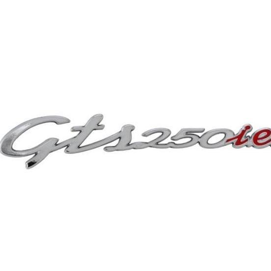 Logo Stiker Emblem GTS250IE Vespa GTS 250 ie