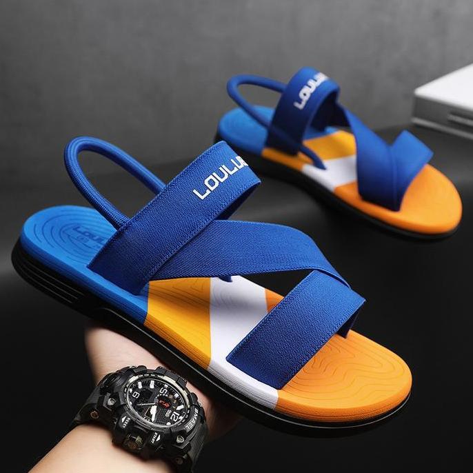 JUAL sandal pria terbaru 2025 sandal pria original 100% Sandal gunung sandal pantai Sepatu pantai se